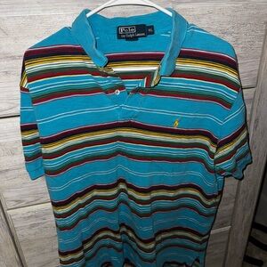Polo by Ralph Lauren Men's Multicolor Striped Polo Shirt